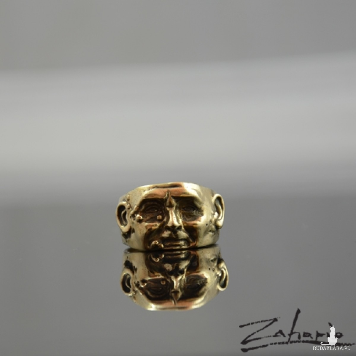 Pierścień Zaraza Brąz Zahario